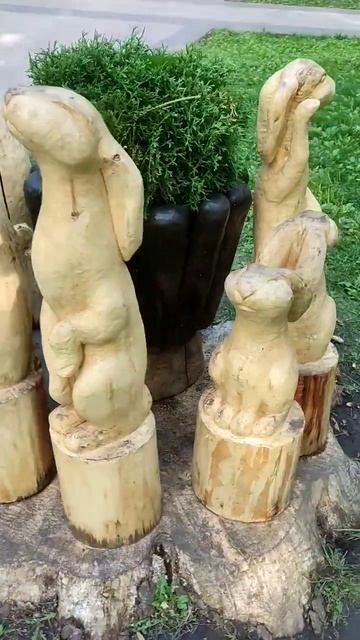 #заяц #зайцы #кролик #кролики #сад #огород #ландшафт #дизайн смотреть онлайн