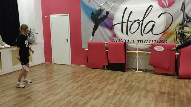 Ролибол. Игра приёмами 