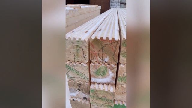 Производство профилированного бруса смотреть онлайн