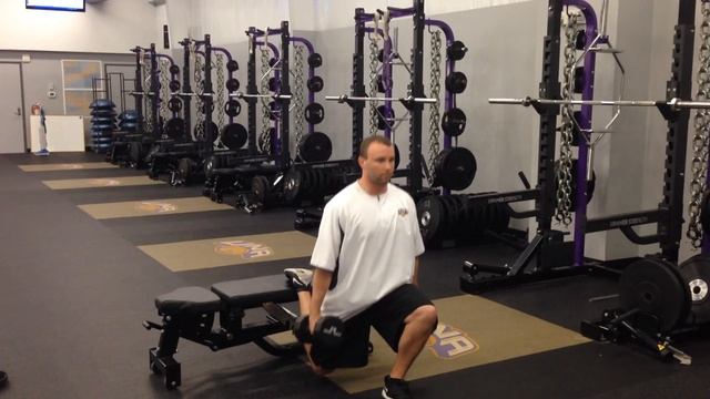 DB or KB RFE Split Squat смотреть онлайн