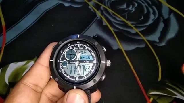 Dual Time Digital Black Colour Watch Review and Time Setting | SWJ Store смотреть онлайн