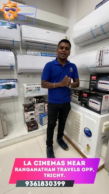 1rs AC Yaa 😮| AC Summer Offer | Electronics Best shop Trichy | Hamsa Electronics | #shorts смотреть онлайн