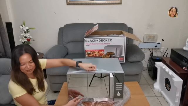 ♦️Unboxing Black & Decker 30L Lifestyle Microwave with Grill || Loismav Dubai Vlogs смотреть онлайн