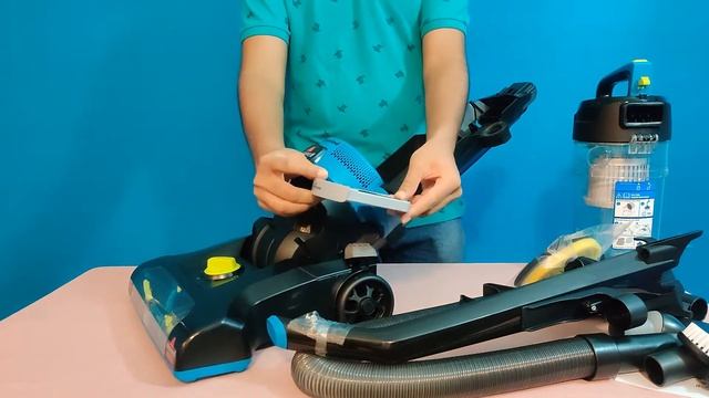 Bissell PowerForce Helix Turbo Vacuum Unboxing/Test/Review! смотреть онлайн