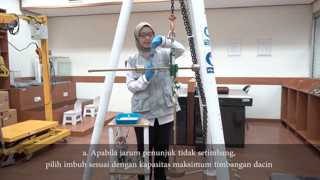 Cara Juru Timbang Periksa Timbangan Dacin #kenalimetrologi