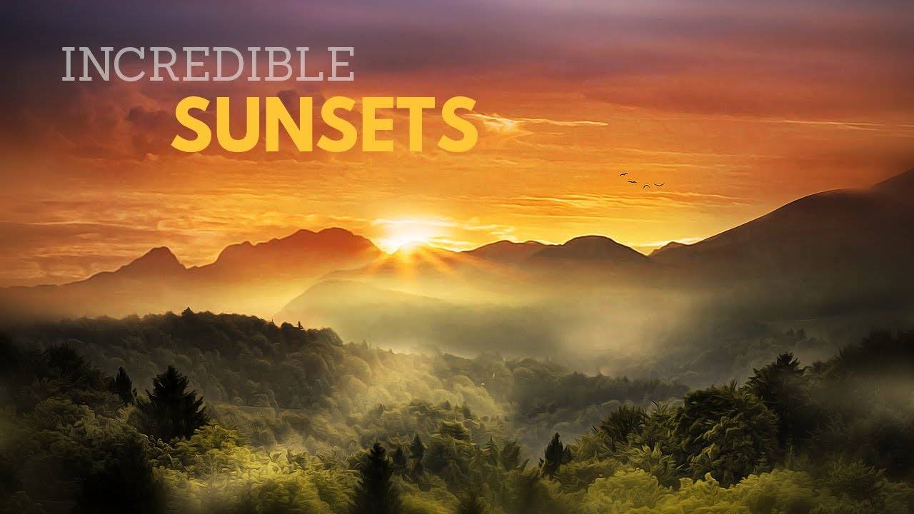 Невероятные закаты планеты Земля