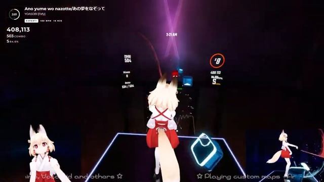 [Beat Saber] Ano Yume wo Nazotte ("Tracing That Dream") / YOASOBI [Fefy] смотреть онлайн