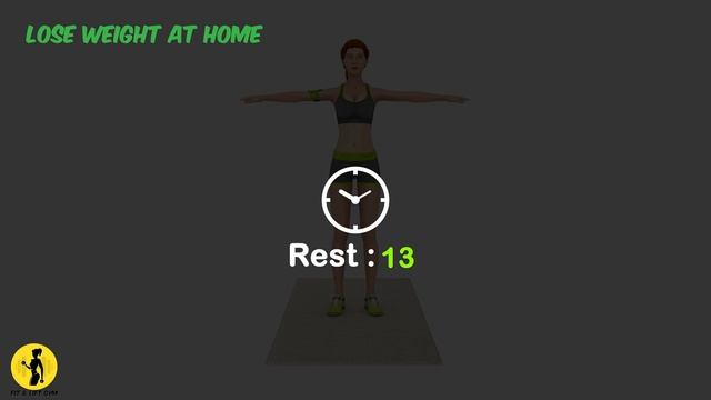 30 Minute Best Standing Exercises To Lose Weight At Home
