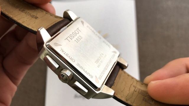 RELÓGIOM TISSOT T TREND QUADRATO CRONÓGRAFO смотреть онлайн