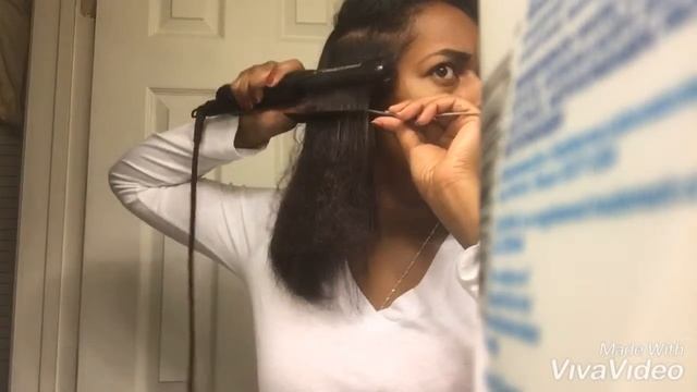 From Box BRAIDS To Simple IRON OUT