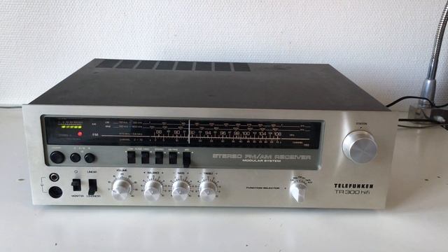 TELEFUNKEN TR 300 Stereo Tuner Receiver смотреть онлайн