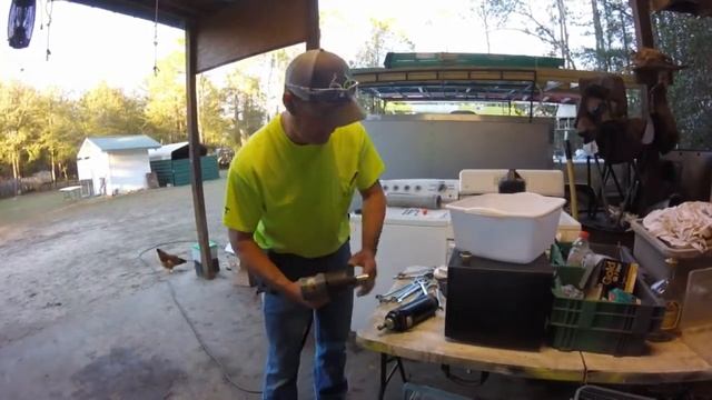 Mercury 150 XR6 Starter Gear Replacement. Boat Starter Broke.