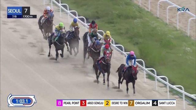 (Seoul) 2023.07.08 R7 Class 5 (1700M) Special Weight B смотреть онлайн