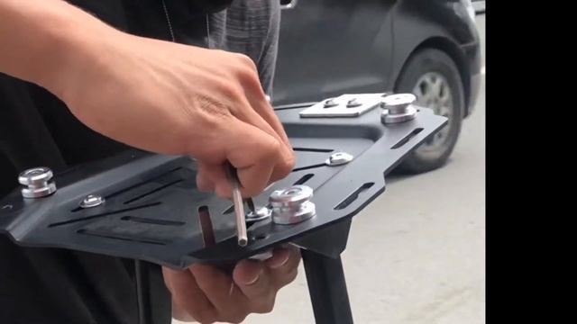 New Duhan alloy top box to my HONDA SUPRA GTR 150 смотреть онлайн