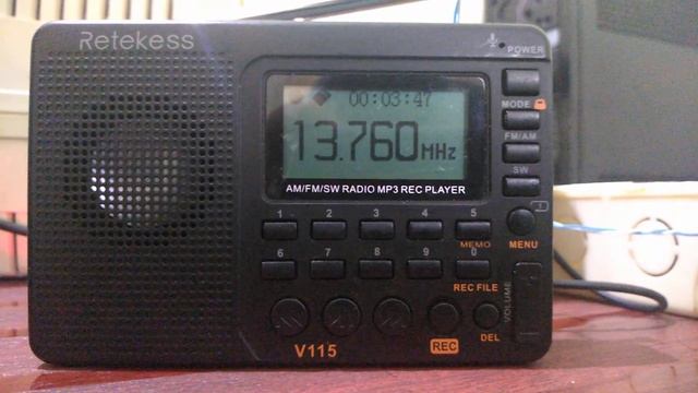 KNLS World Christian Broadcasting 13760KHz at 0300-0400 UTC 17.11.2019 смотреть онлайн
