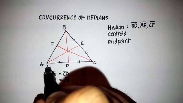 Triangles: Concurrency of Medians (Centroid) смотреть онлайн