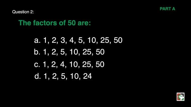 Factors and Multiples | Practice Exercises смотреть онлайн