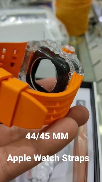 44/45 MM apple watch straps with complete case silicon strap Contact - 9871822494 WhatsApp or call смотреть онлайн