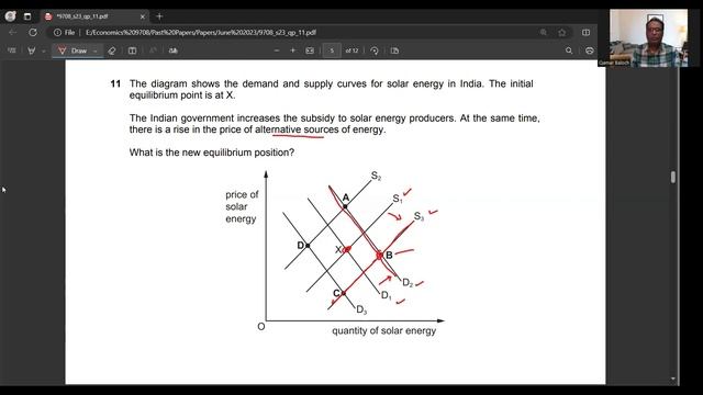 Solved mcqs Paper 1 AS Economics 9708 June 2023-11 | 9708_s23_qp11 | 9708_s23_ms11 смотреть онлайн