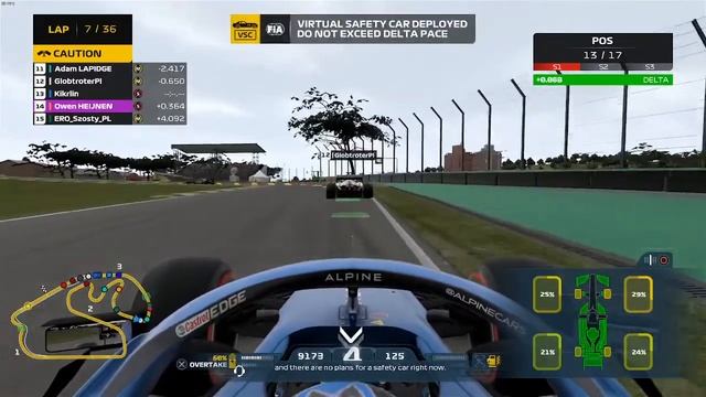 F1 2021 - ERO PC1 EP15 - ROUND 16, BRAZILIAN GP смотреть онлайн