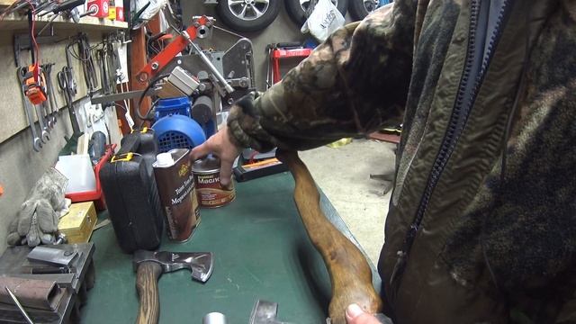 Реставрация старого топорика смотреть онлайн