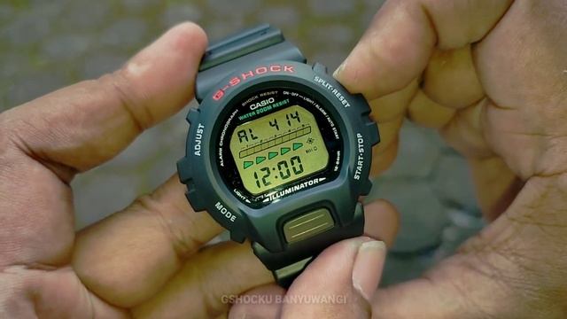 CASIO G-SHOCK DW-6600 Series 1994 смотреть онлайн