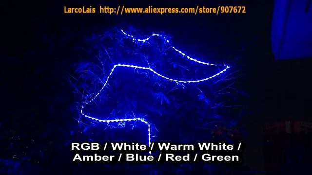 LarcoLais waterproof flexible 5M 300 SMD 3528 LED strip light for car car wedding 24 key remote смотреть онлайн