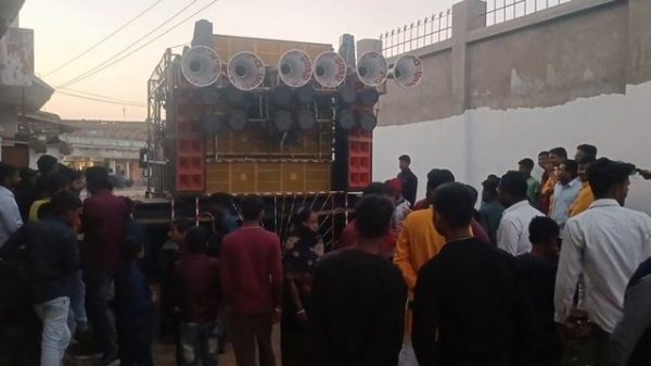 sk v dj teliyatu ramgarh #rodshow video #lari ka