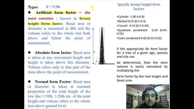 Form Ratios And Form Factor