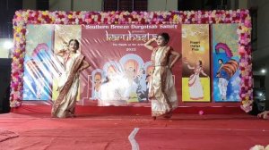 Dola Dola - Aayat and Anjuli's Sashti night dance performance - Durga Puja 2022