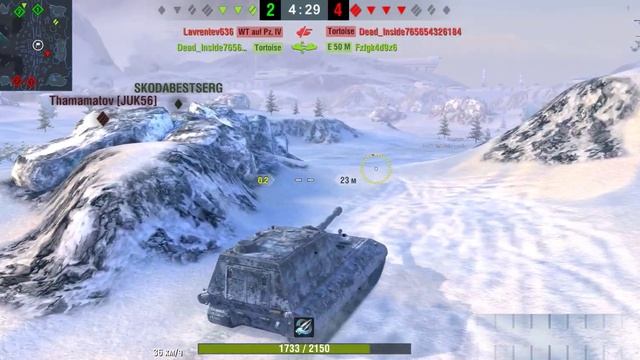 Jg.Pz E100 - Гравитация Tanks Blitz смотреть онлайн