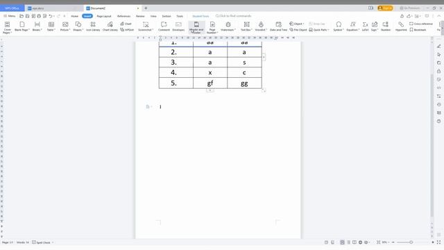 How to rotate table in word from horizontal to vertical in wps office writer | rotate table in wps смотреть онлайн