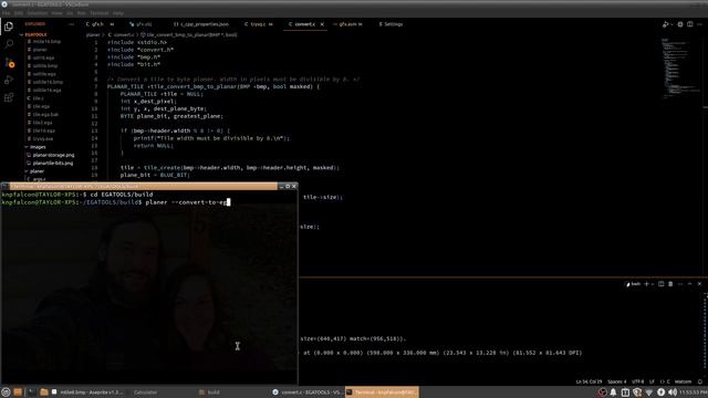 Testing Out BMP to EGA Converter and 16-bit Graphics Routines смотреть онлайн