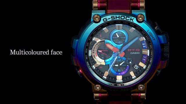 G SHOCK MTG B1000VL Evoking a Volcanic Lightning Design смотреть онлайн