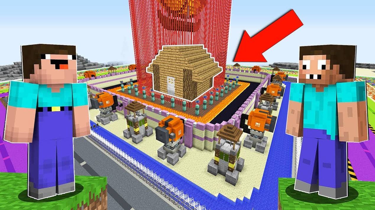 НУБ И ПРО СРАЖЕНИЕ В БАШНЕ смотреть онлайн