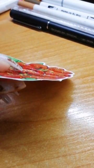 ОБЪЁМНЫЕ БЛЕСТЯЩИЕ НАКЛЕЙКИ на заказ 😍 #бумажныесюрпризы #рисуюназаказ #рисункиназаказ #бс