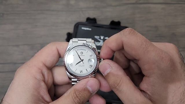 Sugess S433 Day-Date 40 Unboxing and First Impressions смотреть онлайн
