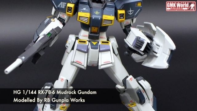 HG 1/144 RX-78-6 Mudrock Gundam - Custom Build(ガンダム6号機[マドロック])