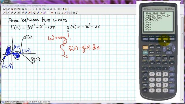 Area Between Two Curves
