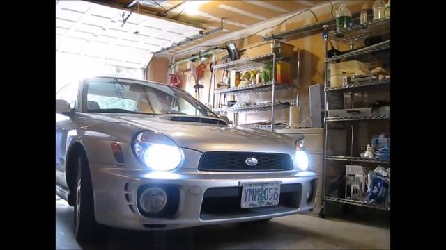 02 WRX headlight retrofit смотреть онлайн