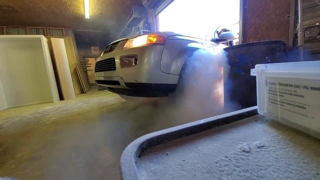 Saturn Vue / Honda V6 Burnout (better Than Expected)