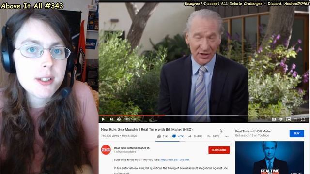 Dullard Bill Maher Doesn't Understand ANYTHING About Joe Biden / Tara Reade | Above It All #343 смотреть онлайн
