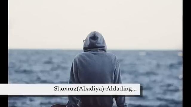 Shoxruz(Abadiya)-Aldading Meni