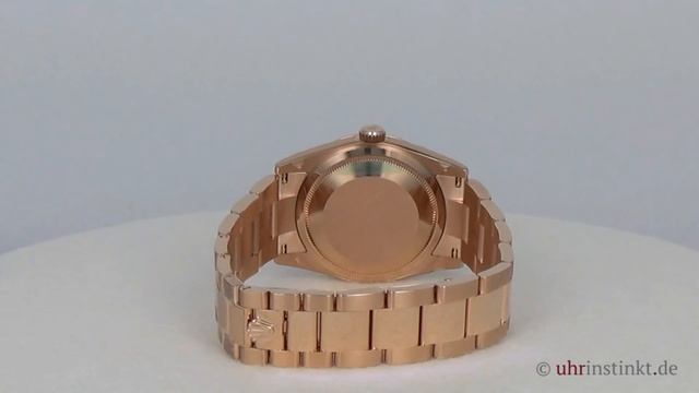 Rolex Day-Date - ref 118205 - white roman dial - Oyster bracelet смотреть онлайн
