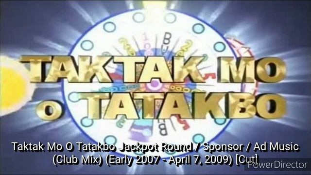 Taktak Mo O Tatakbo Jackpot Round / Sponsor / Ad Music (Club Mix) (Eat Bulaga!, 2007-2009) [Cut] смотреть онлайн