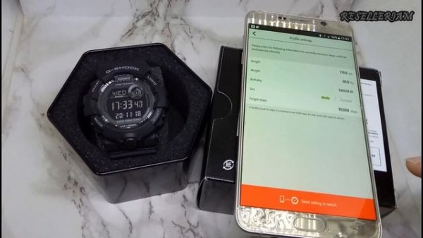 CASIO G-SHOCK CONNECTED BLUETOOTH GBD-800-1B