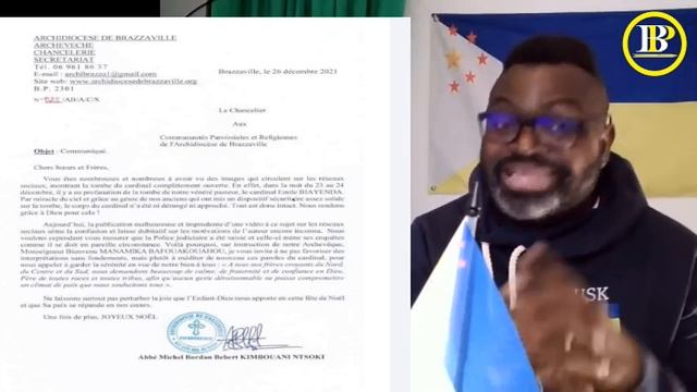 Bienvenu Manamika Bafouakouahou a t il livré les os (l'âme) du Cardinal Émile Biayenda à Sassou ? смотреть онлайн