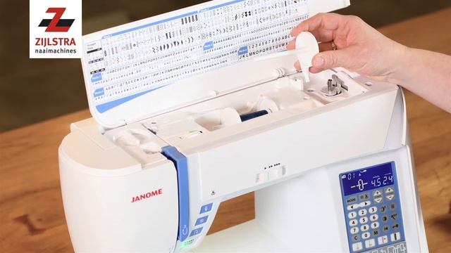 Janome Skyline, quick start смотреть онлайн