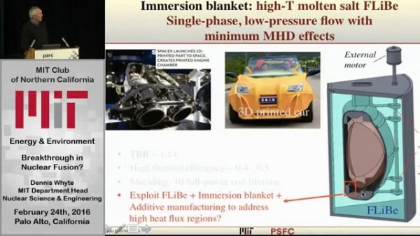 Nuclear Fusion - MIT Conference 2016 - Lecture