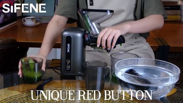 Avoiding Clog And Easy Clean SiFENE Slow Cold Press Juicer Mini смотреть онлайн